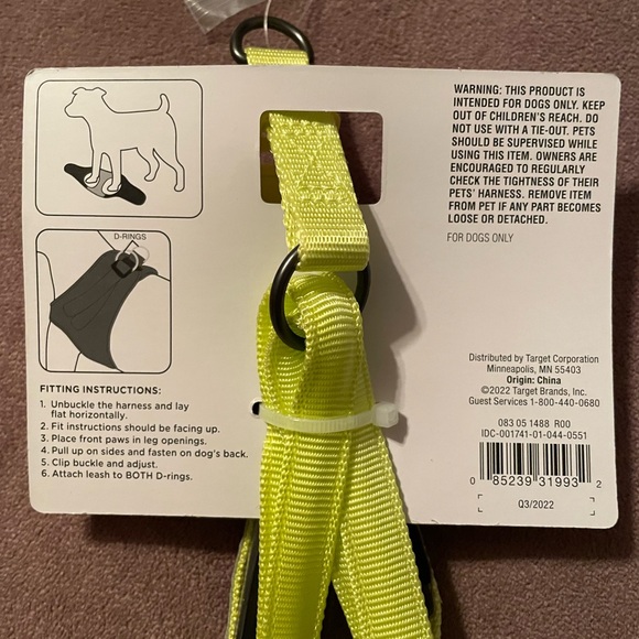 Boots & Barkley Neon LED Small Dog Harness - Picture 9 of 10